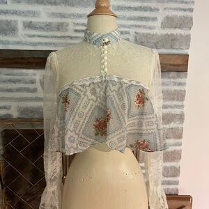 Floral Lace Women Top
